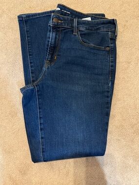 Women's Old Navy Blue Denim Jeans - Classic Stretch Fit Pop Icon Skinny sz 12